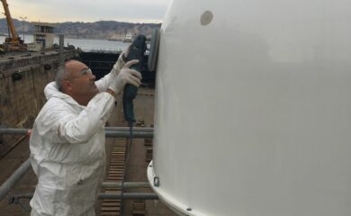 Réparation dome de radar